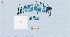 Desktop Screenshot of lastanzadeglihobby.it
